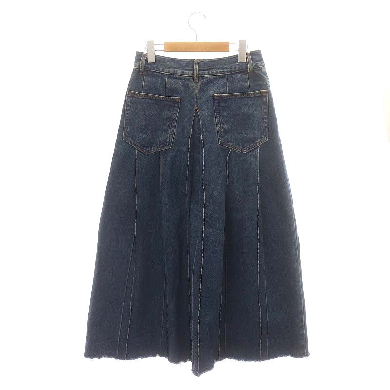 MAISON SPECIAL」 デニムロングスカート 36 ブルー レディース