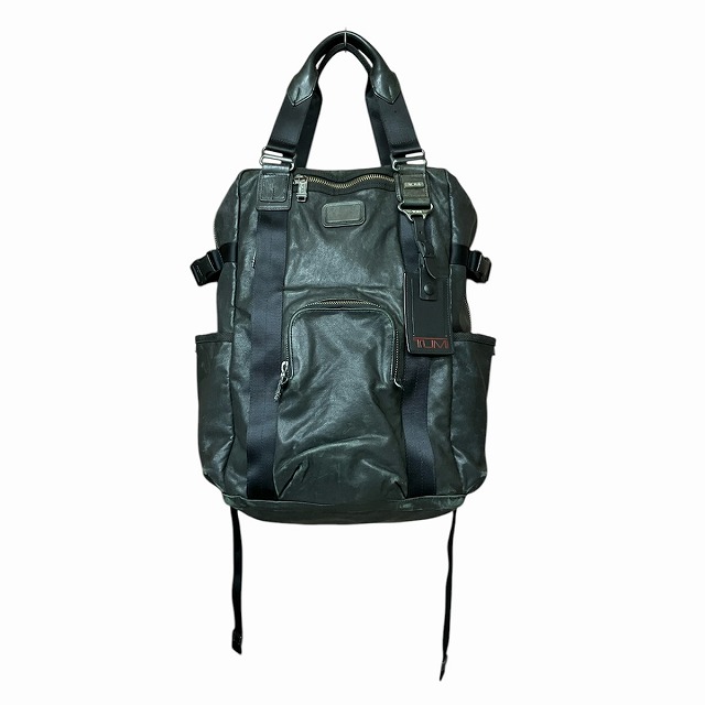 トゥミ TUMI Alpha Bravo Leather Back Pack アルファ ブラボー レザー