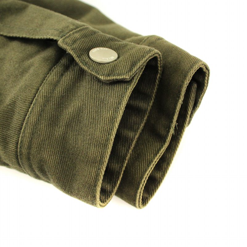 ザラ ZARA 80089348-4 ステンカラージャケット ブルゾン 中綿