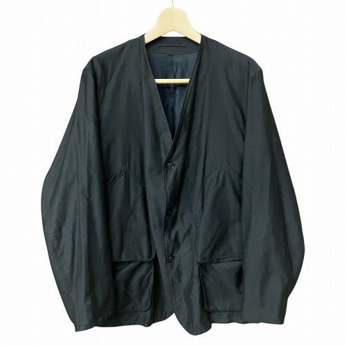 コモリ COMOLI 21SS COTTON SATIN HUNTING JACKET コットンサテン
