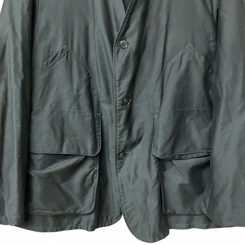 コモリ COMOLI 21SS COTTON SATIN HUNTING JACKET コットンサテン