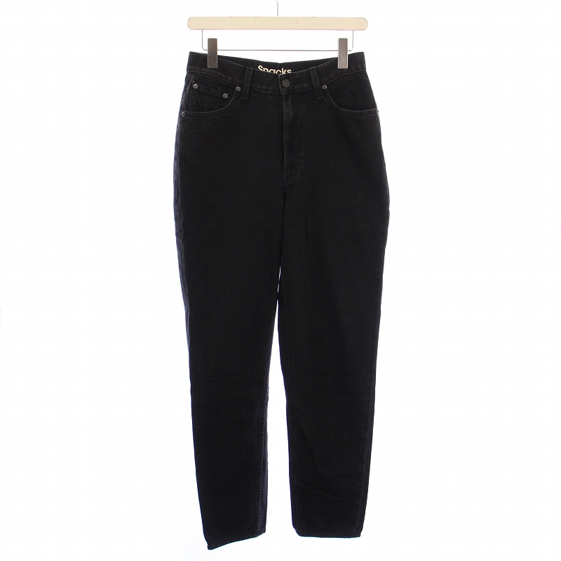 スナック SNACKS デニムパンツ ジーンズ ジップフライ ロゴパッチ 27  