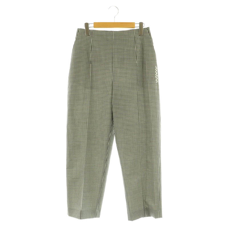 未使用品 マルニ MARNI 25SS ギンガムチェックトラウザーパンツ