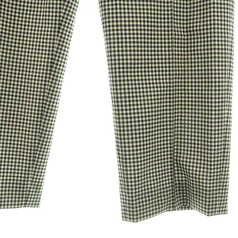 未使用品 マルニ MARNI 25SS ギンガムチェックトラウザーパンツ