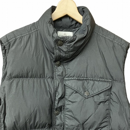 Stone  Garment Dyeナイロン ダウンベストXL STONE ISLAND(ストーンアイランド) ガーメントダイナイロン