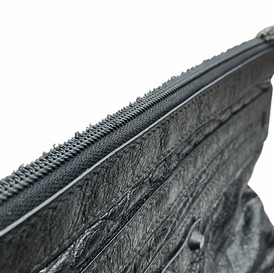 BALENCIAGA レザー クラッチバッグ バレンシアガ クラッチバッグ 黒 バッグ レザー BALENCIAGA ユニ