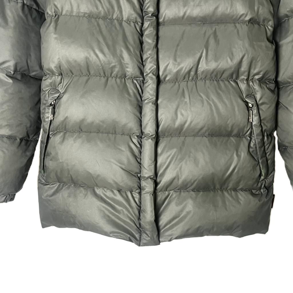 モンクレール MONCLER 茶タグ ダウンジャケット フード付き ファー