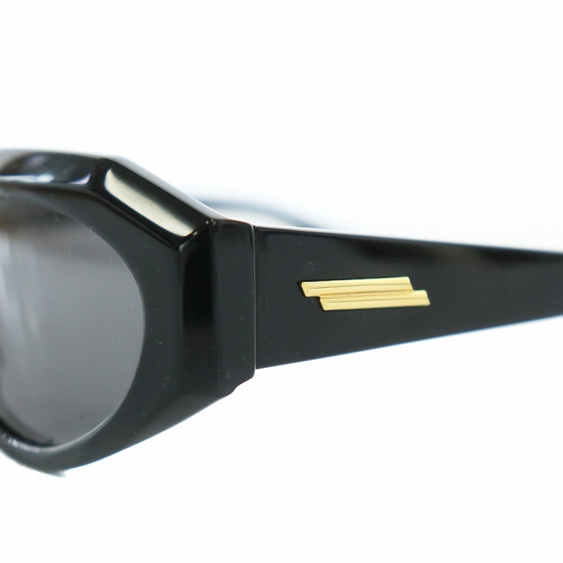 【中古】ボッテガヴェネタ BOTTEGA VENETA 眼鏡 サングラス セルフレーム カラーレンズ 52□21-145 ブラック BV1031S ボッテガヴェネタ BOTTEGA VENETA 眼鏡 サングラス セルフレーム