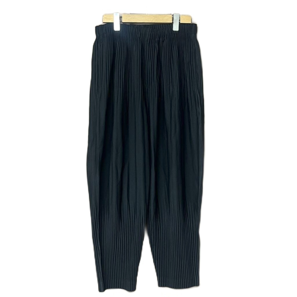 Issey Miyake Homme Plisse プリーツスラックス 国内発送 HOMME PLISSE オムプリッセ プリーツ パンツ HP55JF151