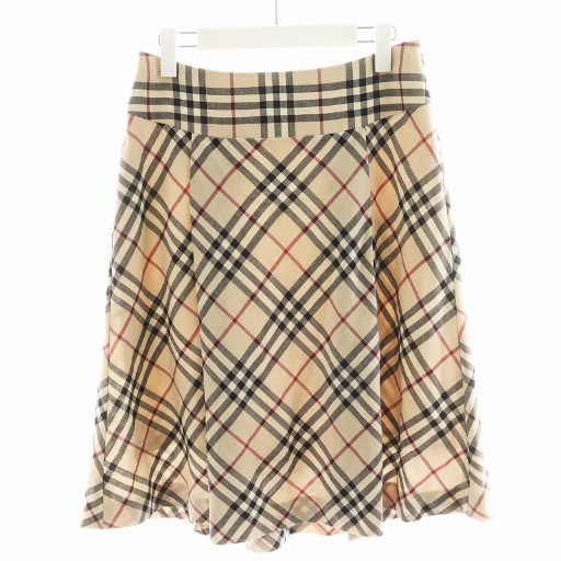 バーバリー ロンドン BURBERRY LONDON 美品 ノバチェック フレア バーバリー ロンドン BURBERRY LONDON 美品 ノバチェック フレア