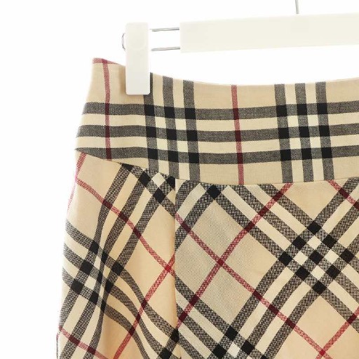 バーバリー ロンドン BURBERRY LONDON 美品 ノバチェック フレア