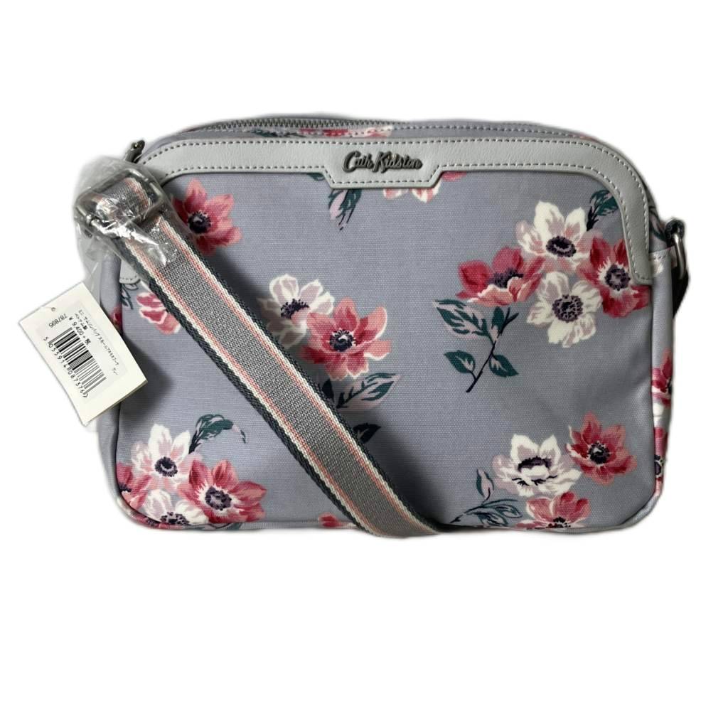 キャスキッドソン Cath Kidston 花柄 ショルダーバッグ バッグ グレー 