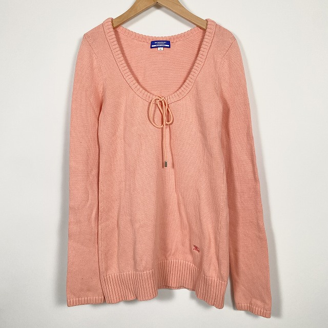 バーバリーブルーレーベル BURBERRY BLUE LABEL ニット セーター 長袖 