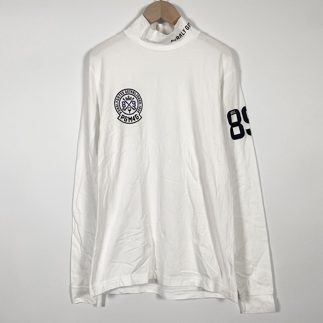 パーリーゲイツ PEARLY GATES シャツ ゴルフウェア モックネック 長袖  