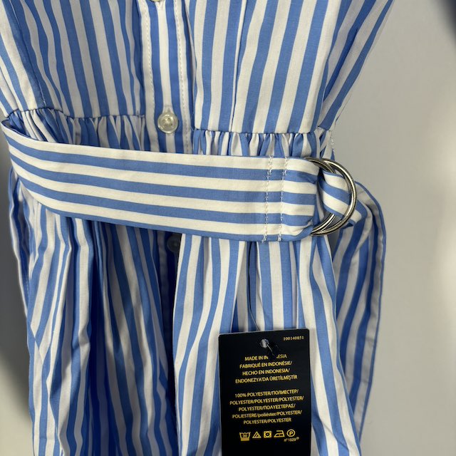 新品タグ付き】ラルフローレン ワンピース 140 新品 タグ付き POLO