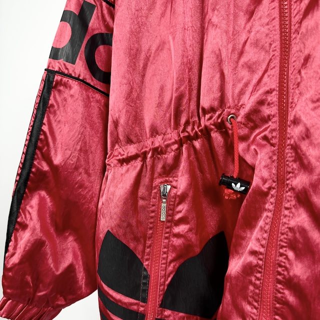 アディダス adidas 90年代 銀タグ ナイロンジャケット トレフォイル