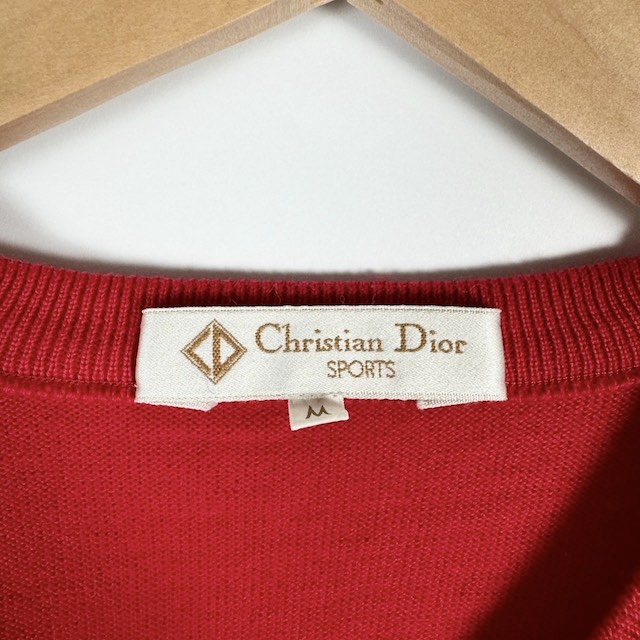 クリスチャンディオール Christian Dior スポーツ ニットベスト ウール