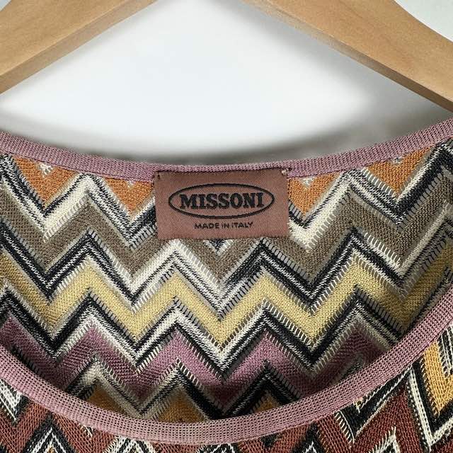 【MISSONI】 マルチカラー ポーチ クラッチバッグ バッグ MISSONI 新品（新品 ミッソーニ クラッチバッグ（ポーチ