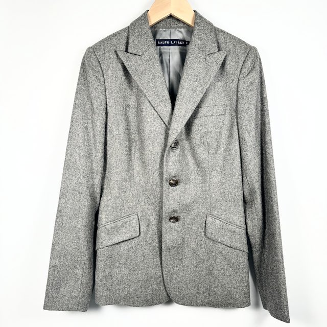 ラルフローレン RALPH LAUREN テーラードジャケット ウール 3B 