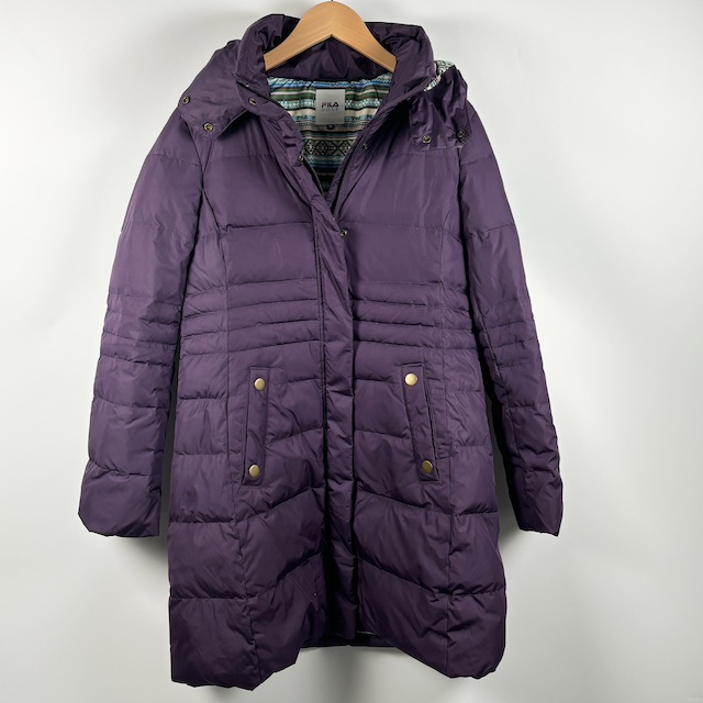 FILA ゴルフ パープルダウンジャケット 新品未使用フィラ ゴルフ FILA