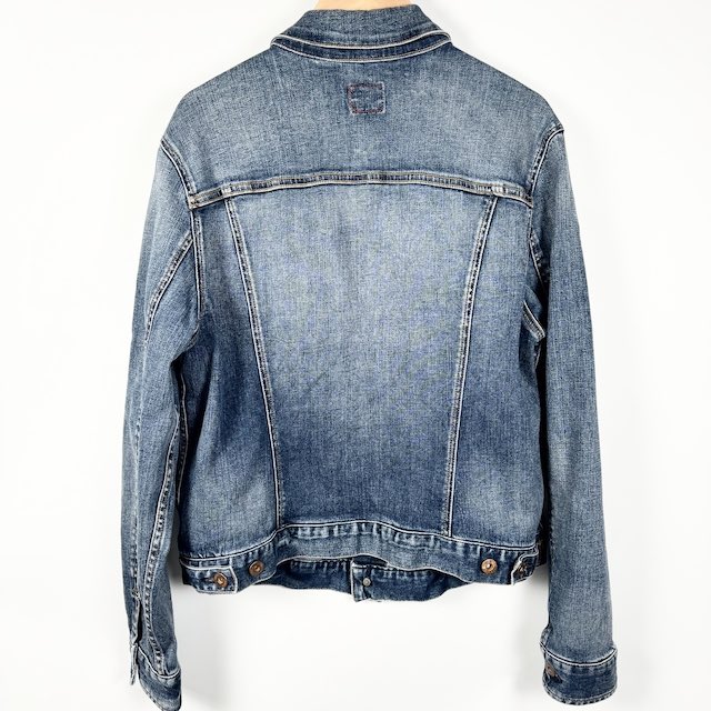 新品デニムジャケット Gジャン23区 44 開けてもすっきりショート丈