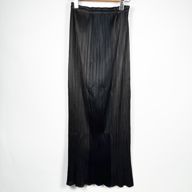 プリーツプリーズ PLEATS PLEASE ロングスカート ボトムス バイカラー  