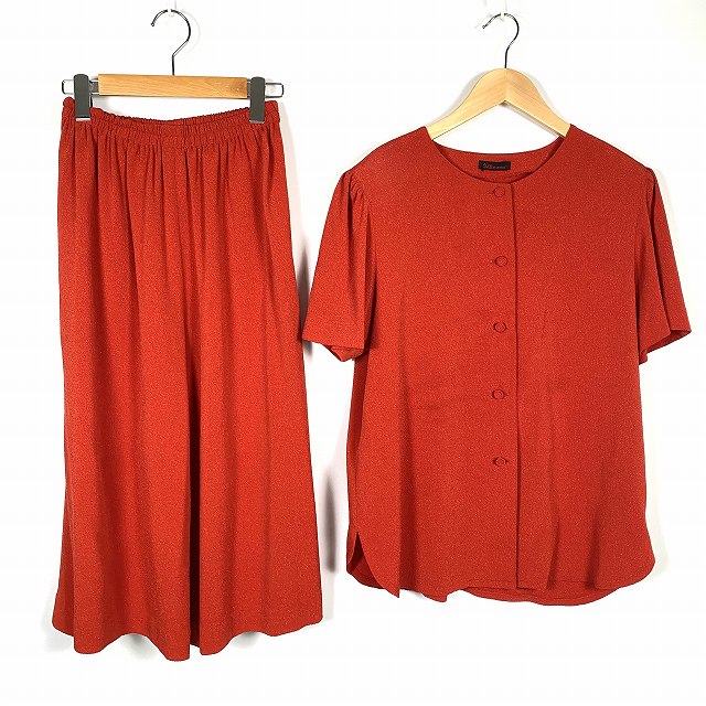 新品【HITOSHI TAMURA】セットアップスーツブラウスパンツセット
