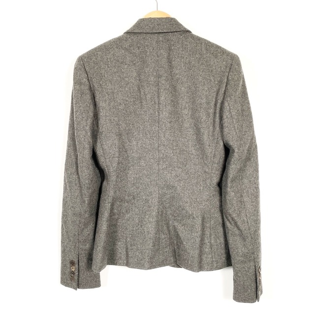 ラルフローレン】ジャケット 羊毛 カシミヤ混 アンゴラ混 グレー