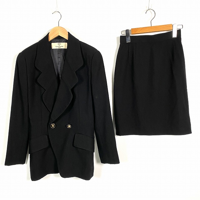 KARL LAGERFELD　スーツ　セットアップ　カール　ラガーフェルド 中古・古着通販】Karl Lagerfeld (カール ラガーフェルド) ベロア