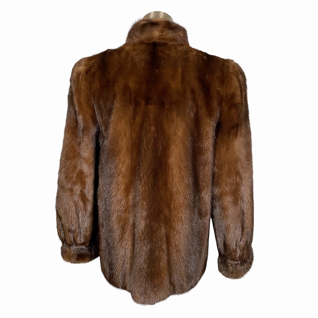 Christian Bahn Fine Furs デミバフミンク 毛皮 コート リアルファー