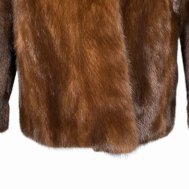 Christian Bahn Fine Furs デミバフミンク 毛皮 コート リアルファー