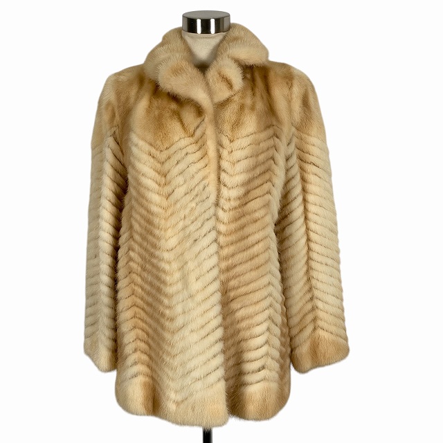 【美品】MINK ミンクコート 11号サイズ 美品 SAGA MINK サガミンク ミンク ミンクファー 毛皮 コート