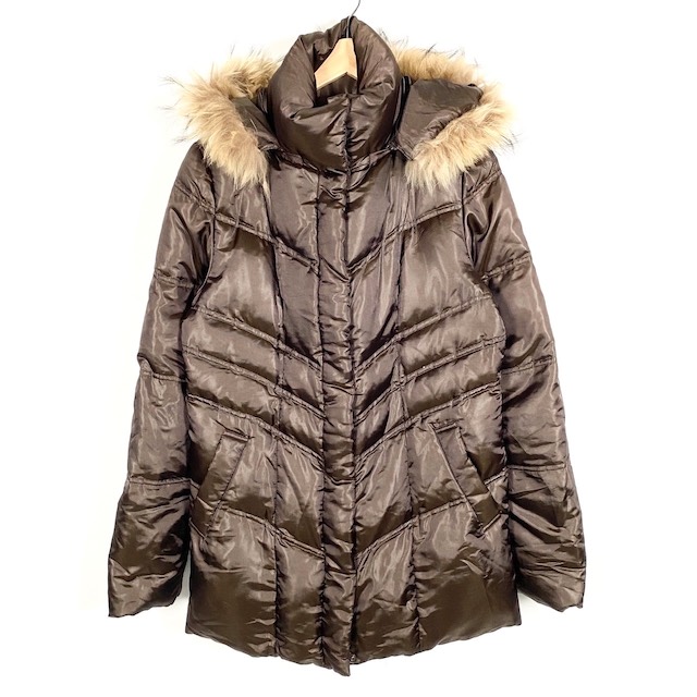 UNTITLED アンタイトル レディース ラクーンファー付き ダウンコート