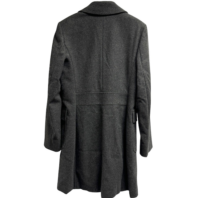 MaxMara マックスマーラ チャコールグレー チェスターコート maxmara チェスターコートチャコールグレー