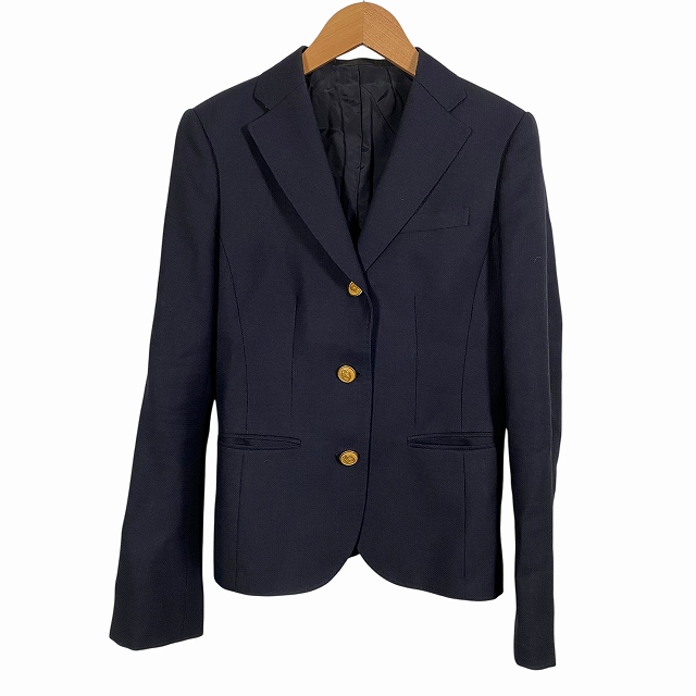 ポールスチュアート　紺ブレ　ジャケット　ダブル　ネイビー　金ボタン　サイズ９ ポールスチュアート PAUL STUART ジャケット 紺ブレ 金ボタン 紺