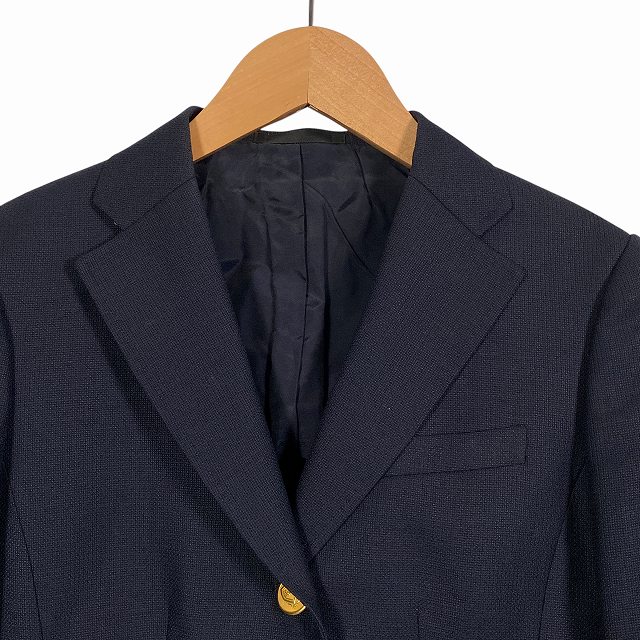 ポールスチュアート PAUL STUART ジャケット 紺ブレ 金ボタン 紺