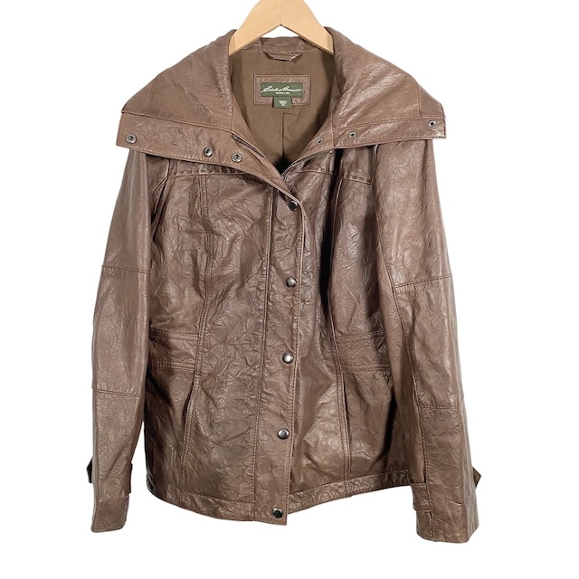 エディーバウアー Eddie Bauer レザージャケット ブラウン Eddie Bauer