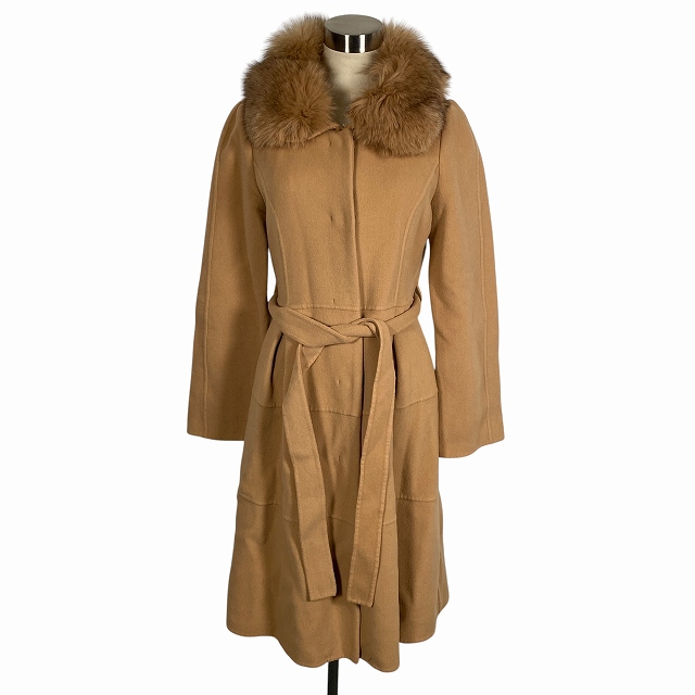 トゥービーシック TO BE CHIC 2WAY ロングコート ブルー トゥービーシック TO BE CHIC 2WAY ロングコート ブルー