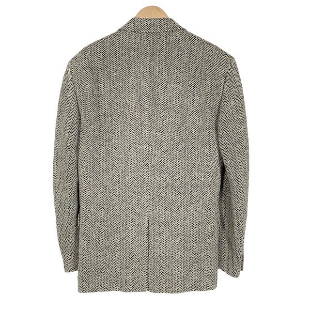 ラルフローレン メンズ ツイードジャケット ヘリンボーン グレー系 170