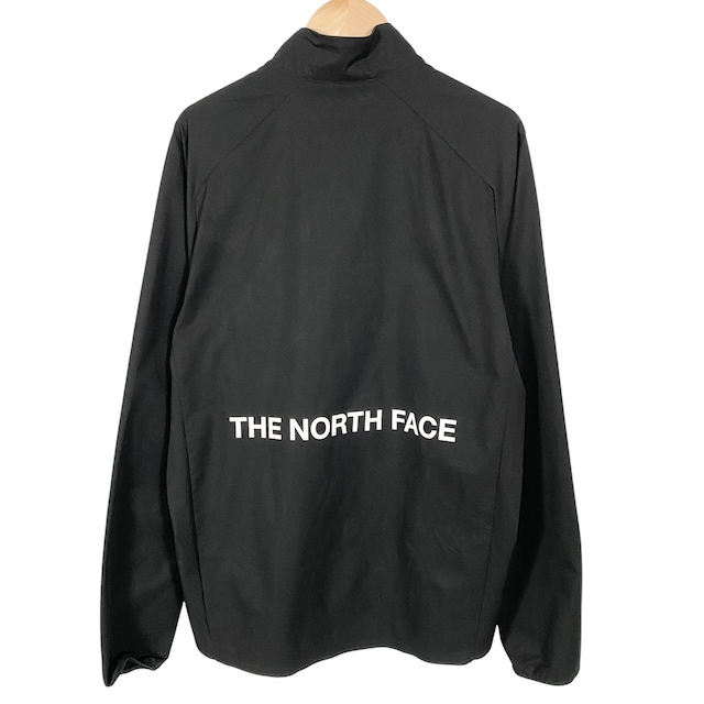 ザノースフェイス THE NORTH FACE エイペックスライトジャケット NP21989 ロゴプリント 黒 ブラック M レディース ザノースフェイス THE NORTH FACE エイペックスライトジャケット