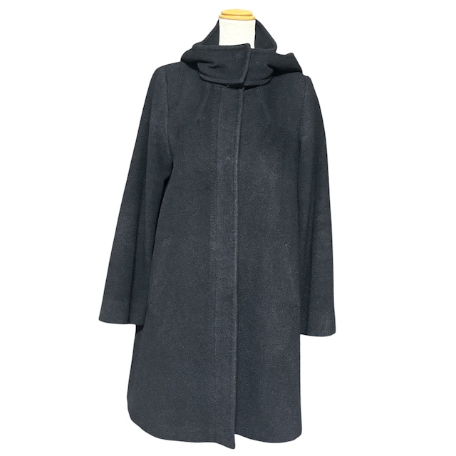 マックスマーラステュディオ Max Mara Studio 2WAY フーデットコート  