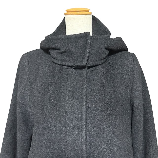 マックスマーラステュディオ Max Mara Studio 2WAY フーデットコート  