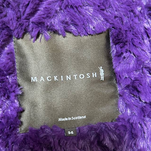 マッキントッシュ MACKINTOSH 長袖キルティングコート ロゴボタン 裏