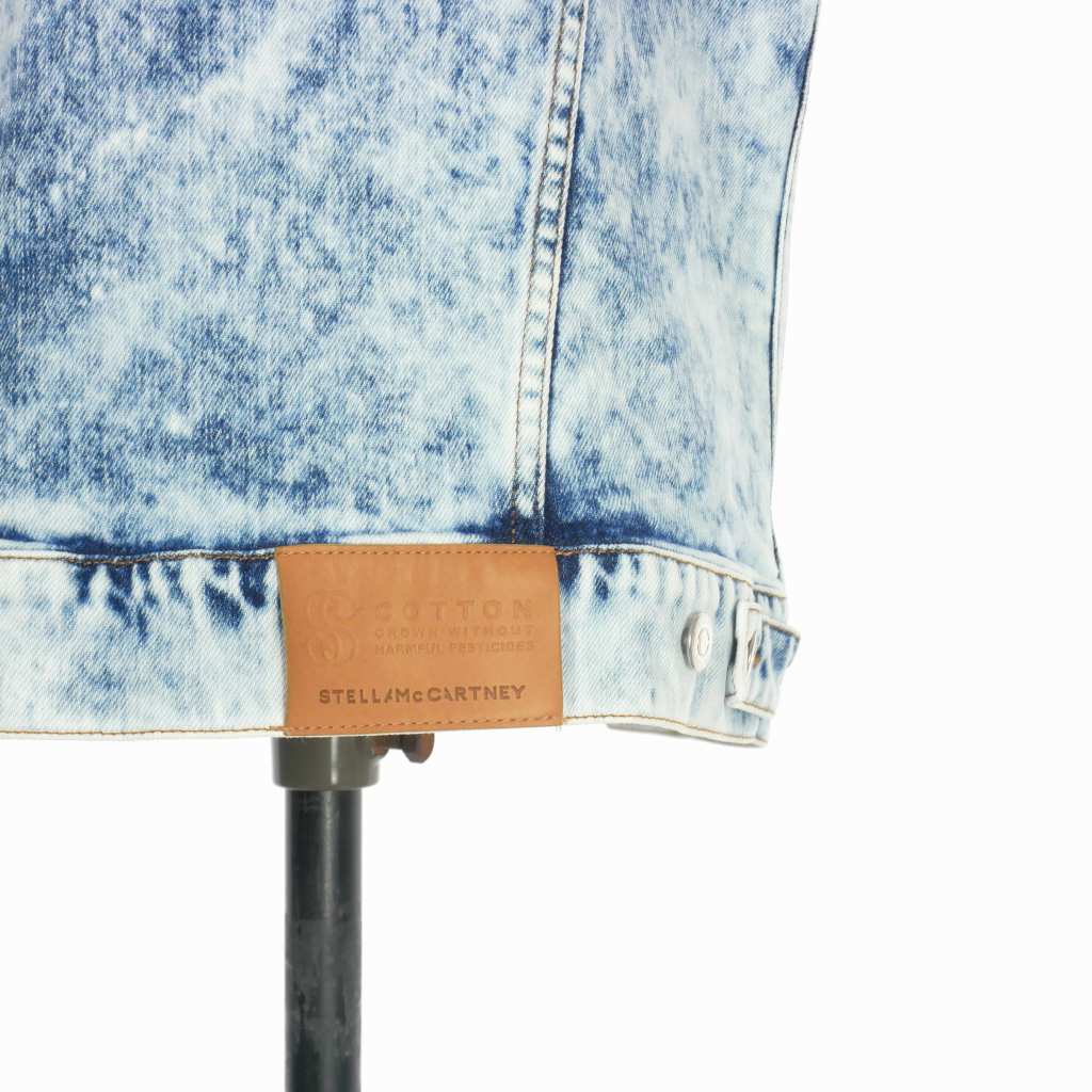 Stella McCartney - ステラマッカートニー 22SS ブリーチ デニムベスト 38 インディゴ 未使用品 ステラマッカートニー STELLA McCARTNEY 22SS ブリーチ