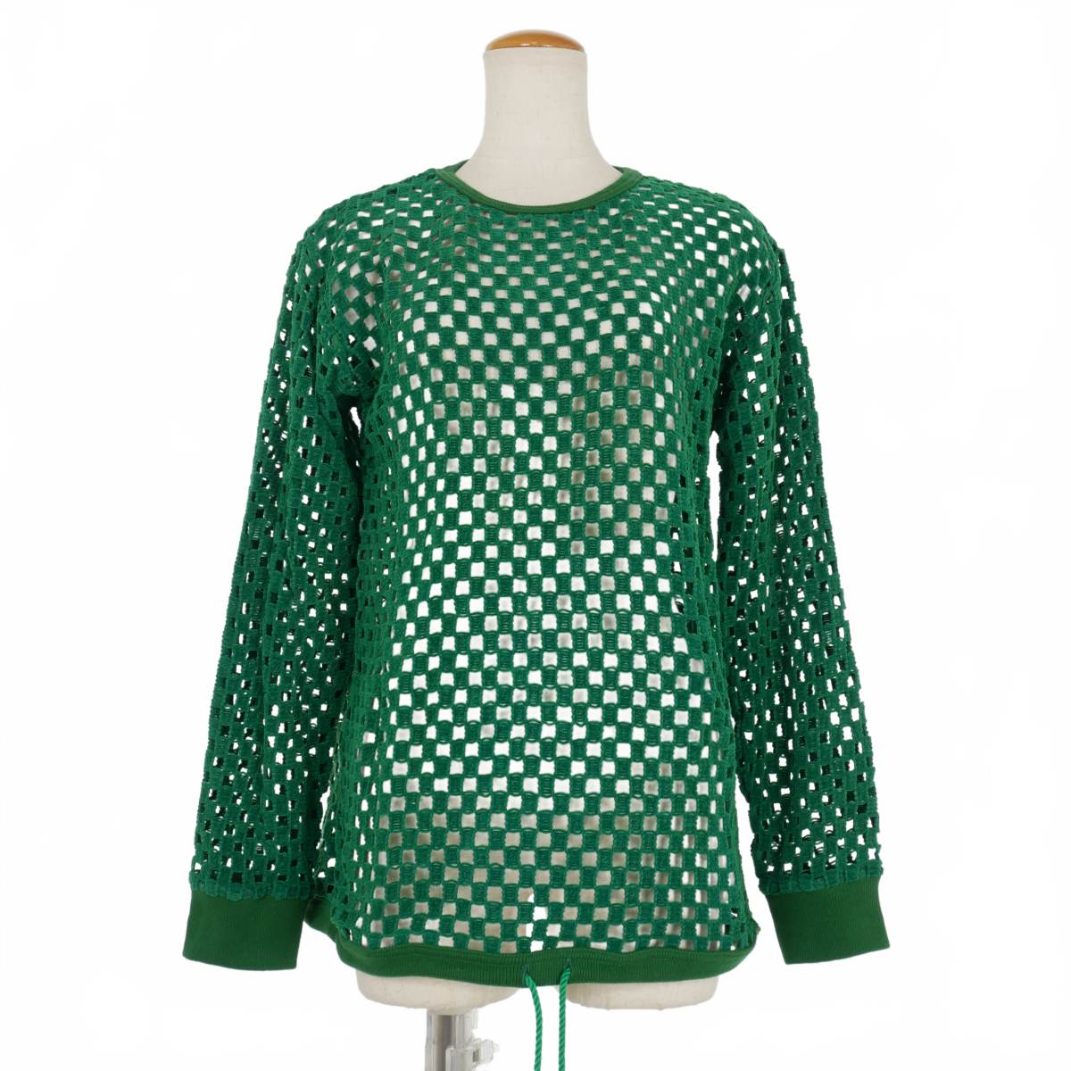 フミエタナカ FUMIE TANAKA モールメッシュ プルオーバー カットソー  