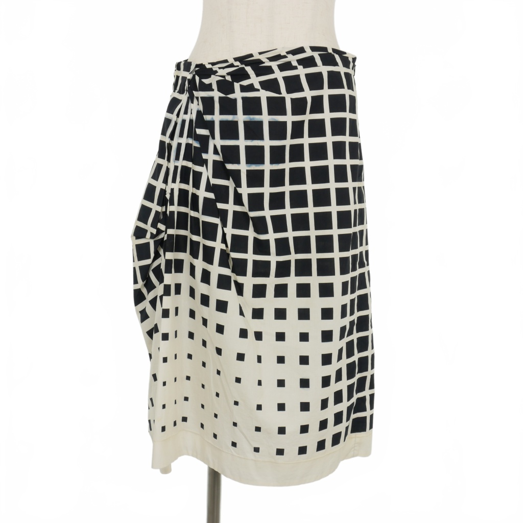 ドリスヴァンノッテン DRIES VAN NOTEN グラデーション チェック  