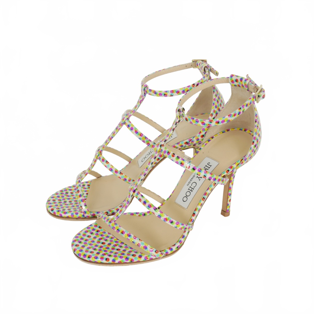 JIMMY CHOO ヒール サンダル（JIMMY CHOO - JIMMY CHOO パンプス  