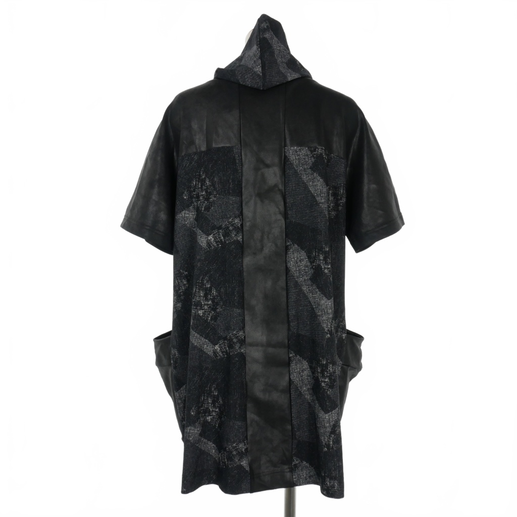 ケイコキシ KEIKO KISHI by nosh フェイクレザー 切替 ジップ  