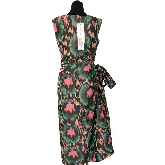未使用品 マルニ MARNI 20SS COTTON POLY CHINE 抽象プリント サイド 