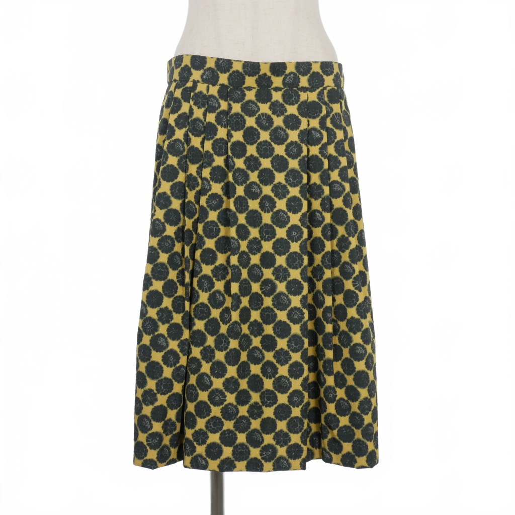 DRIES VAN NOTEN ドリスヴァンノッテン花柄フレアスカート